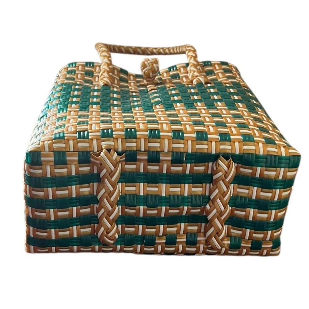 New Bold‎ Handwoven Recycled Small Tote Bag